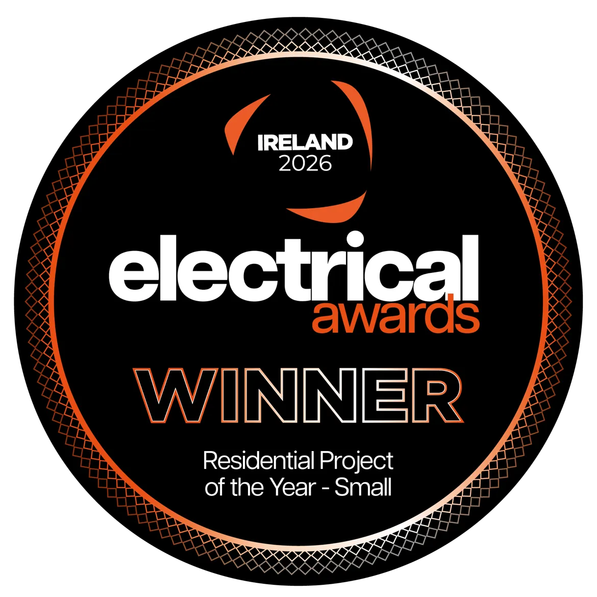 Ireland Electrical Awards 2026 Winner — Residential Project of the Year Small