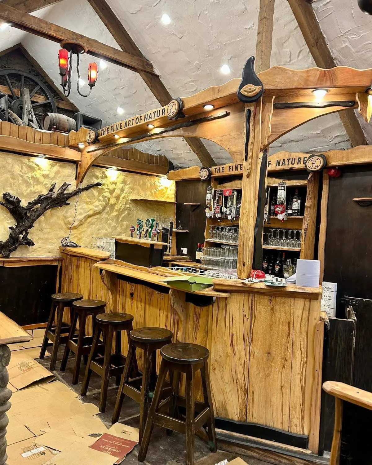 Bar feature lighting by Henry Deane Electrical