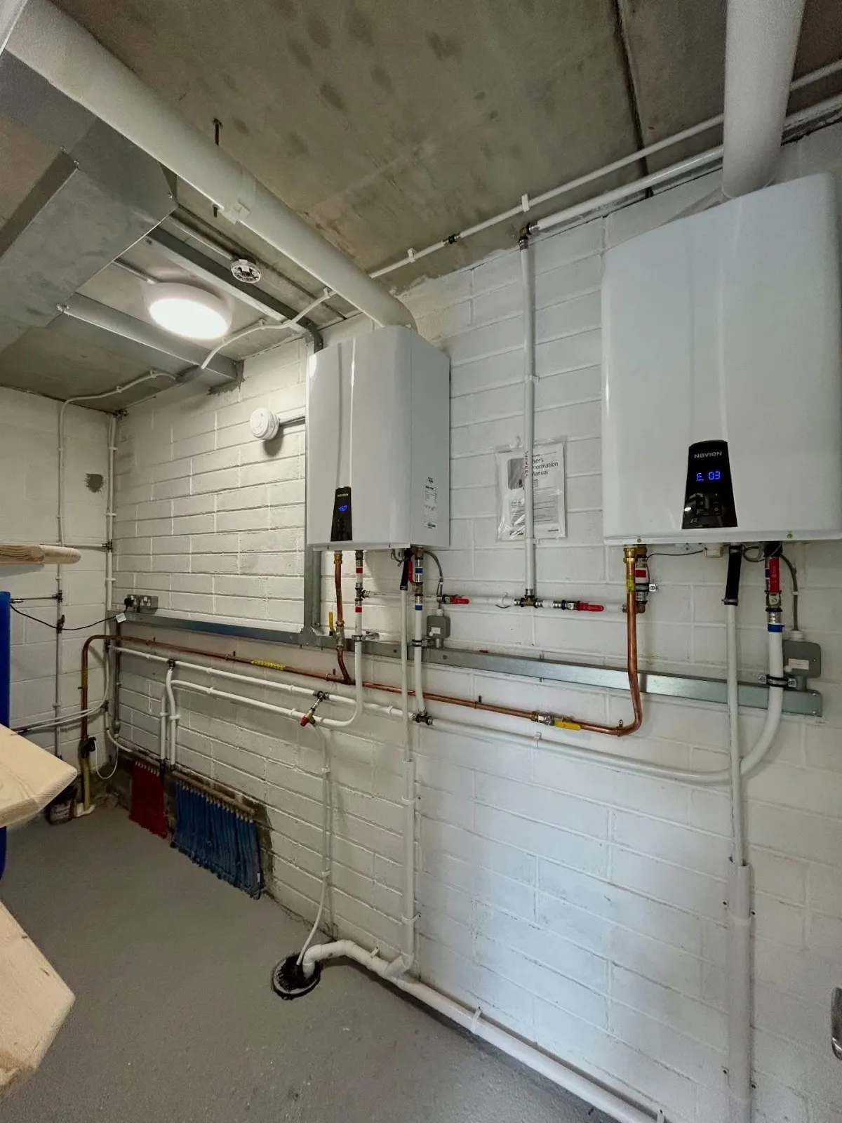 Plant room installation by Henry Deane Electrical