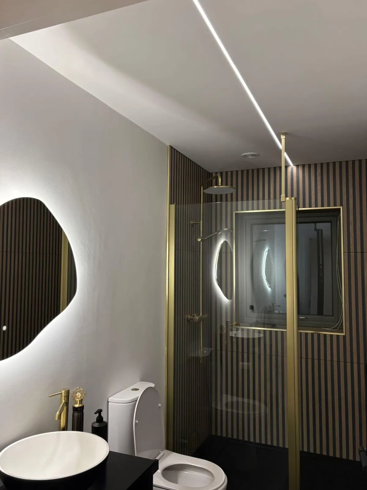 Bathroom LED lighting installation by Henry Deane Electrical