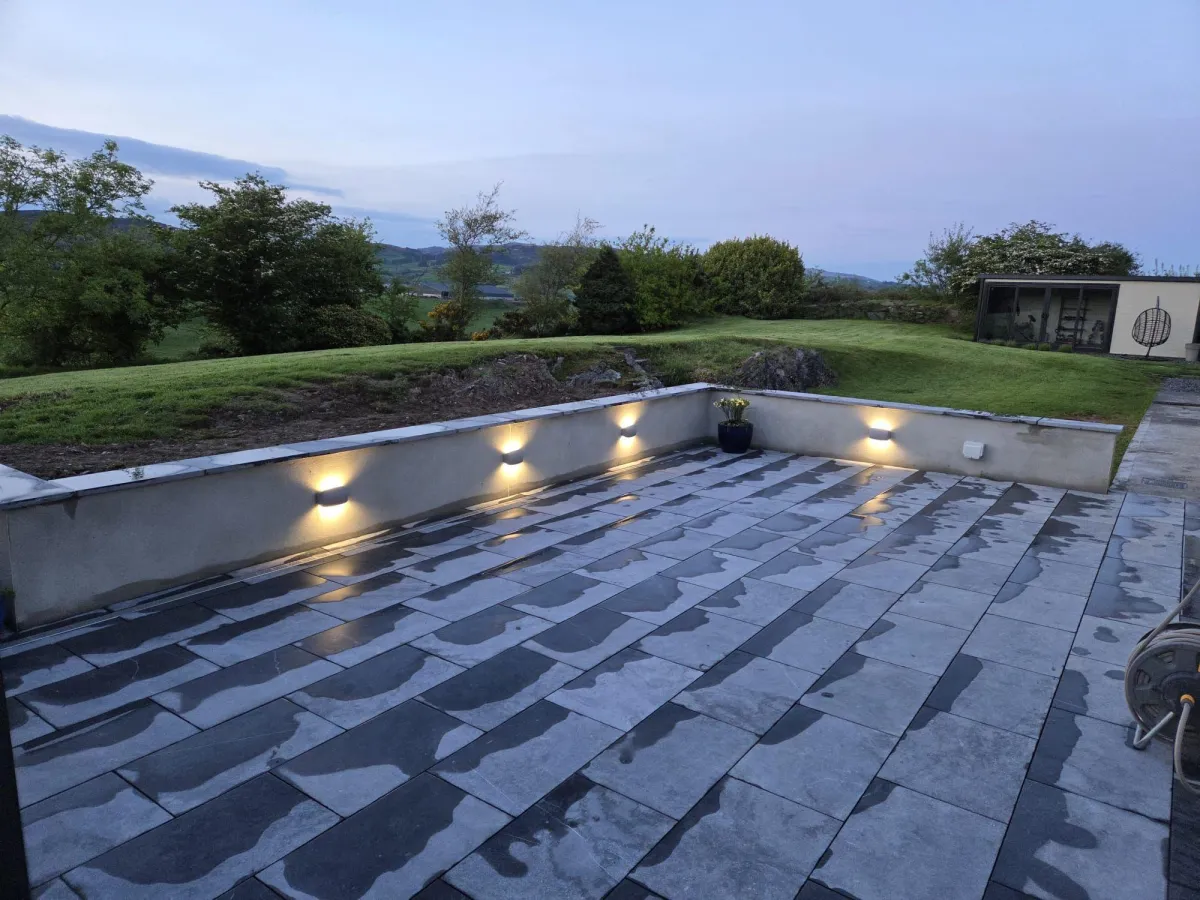 Patio feature lighting by Henry Deane Electrical