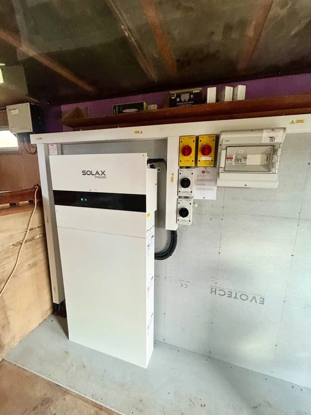 Solar battery storage system by Henry Deane Electrical